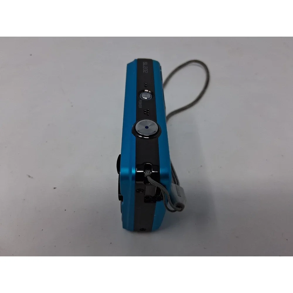 Samsung SL202 Digital Camera 10.2MP 3x Zoom Blue W Battery — TESTED & WORKING✅✅X